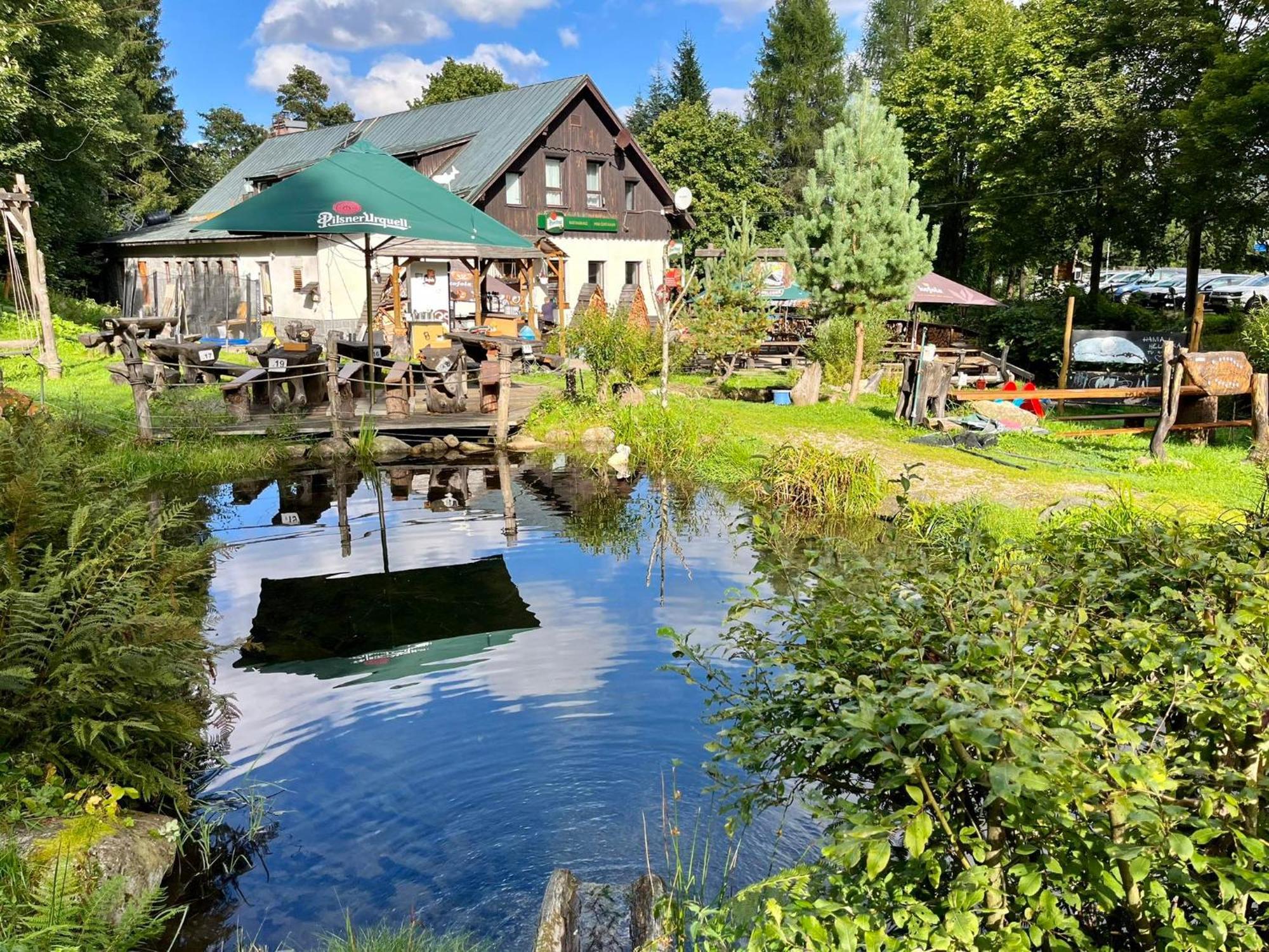 Готель Penzion & Restaurant Pod Certakem Гаррахов Екстер'єр фото